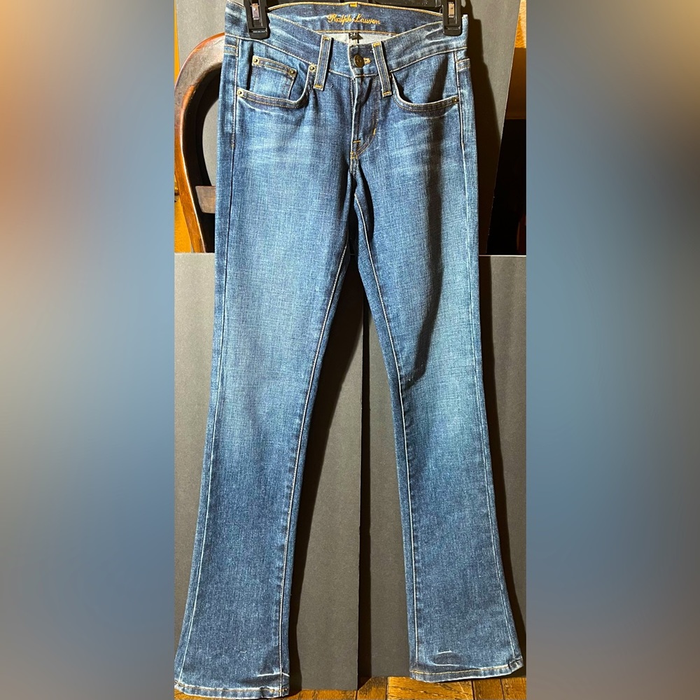 Ralph Lauren Vintage Black Label dark blue Jeans 24